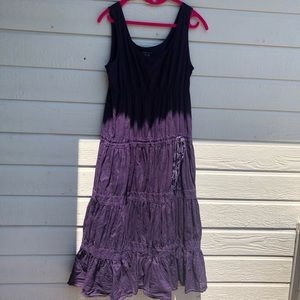 Theory purple summer dress m